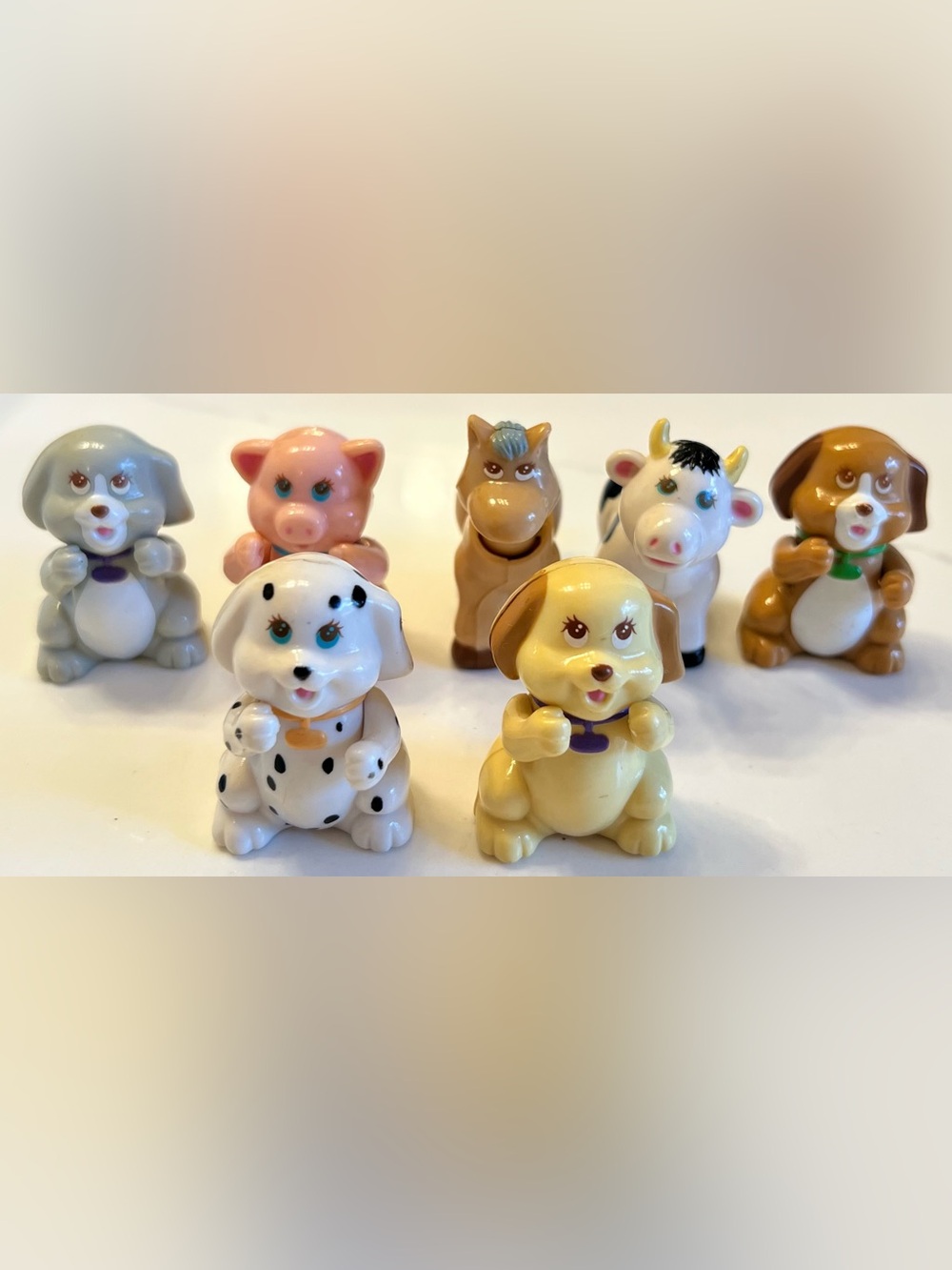 Vintage 90s Itzy Bitzy Pals (7pcs)